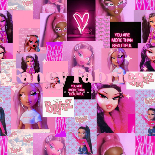 Pink Dollz | PREORDER | By The Yard