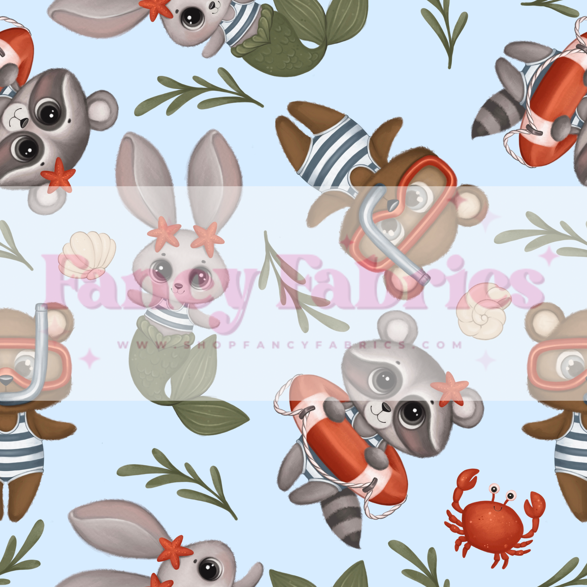 Sea Animals | PREORDER | By The Yard