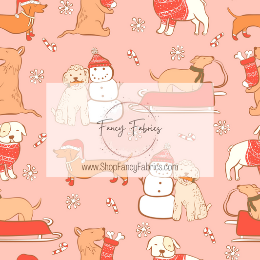 Frosty’s Pup (Red) | PREORDER | By The Yard