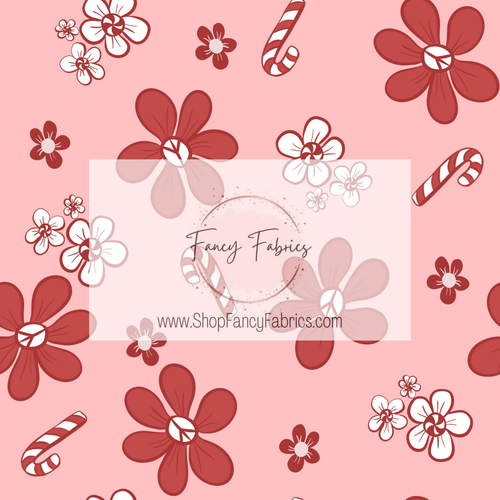 Hippie Christmas Floral | PREORDER | By The Yard