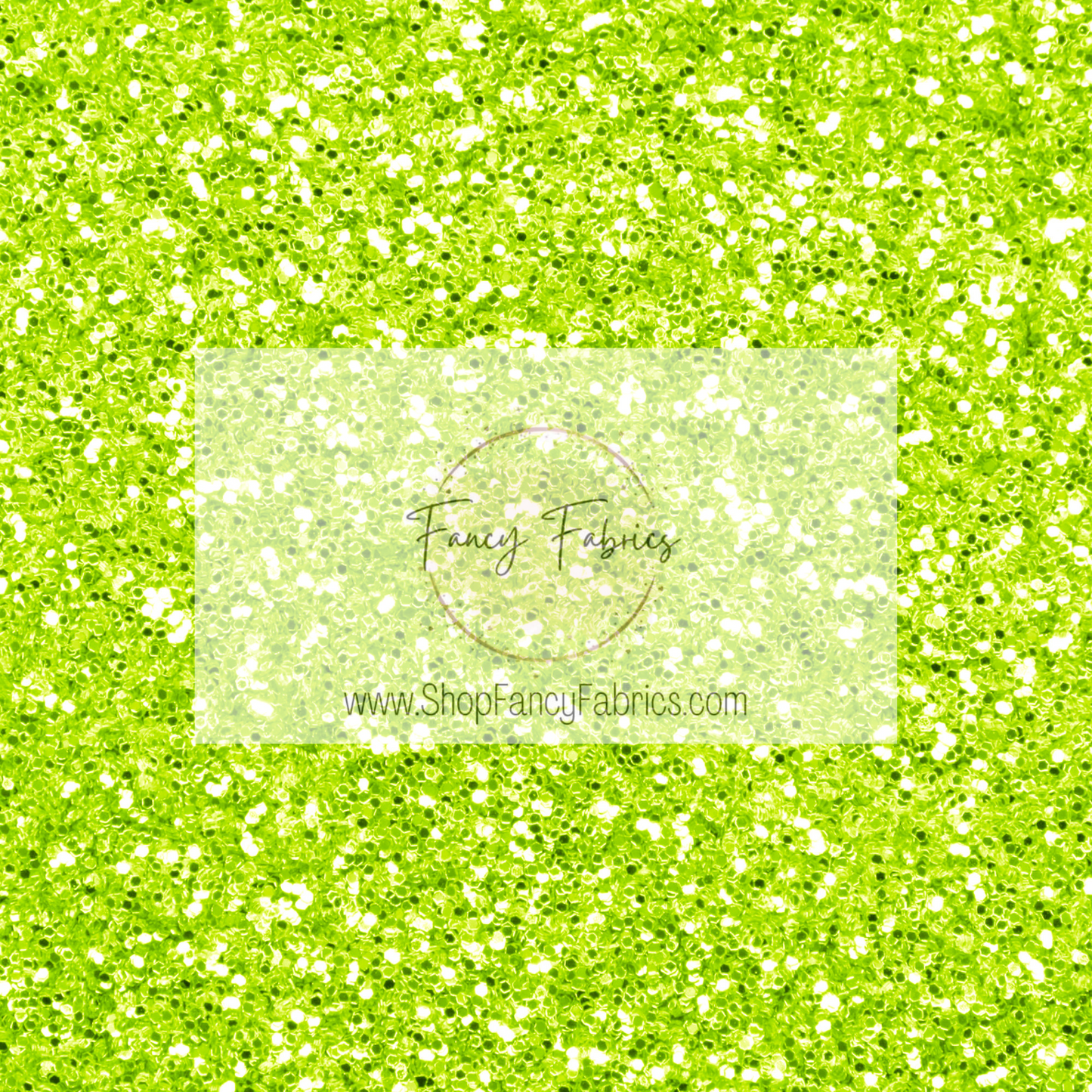 Green Guy Glitter | PREORDER | By The Yard