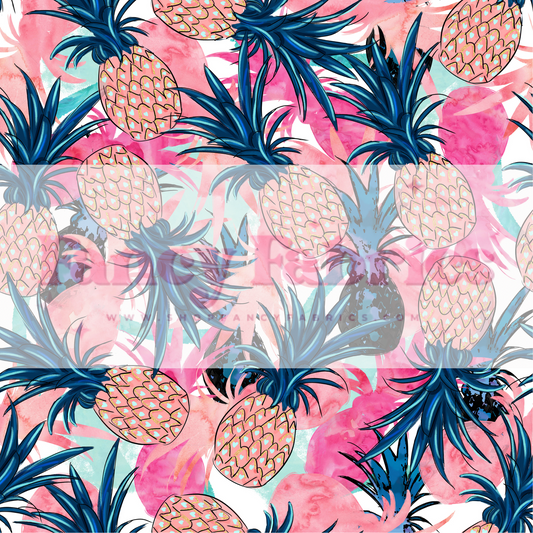 Muse Bloom | Punchy Pineapples | PREORDER | By The Yard