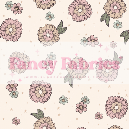 Fancy Flowers | PREORDER | By The Yard