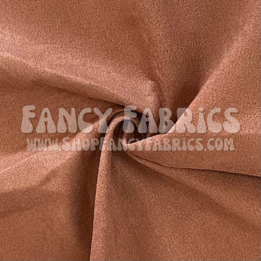 Cognac | Stretch Suede