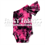 Pink + Black Tie Dye | PREORDER | By The Yard