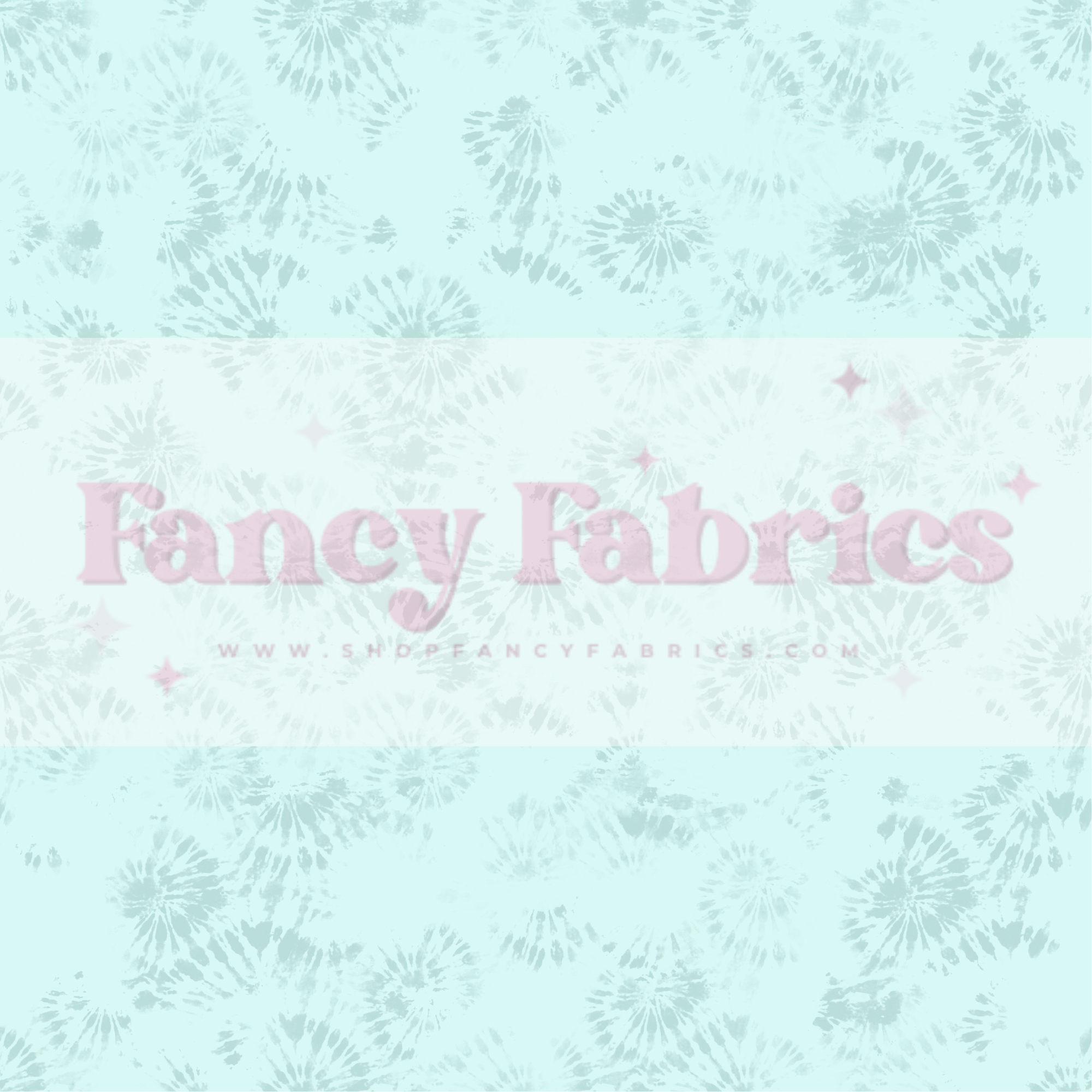 Tiny Blue Tie Dye Swirls | PREORDER | By The Yard