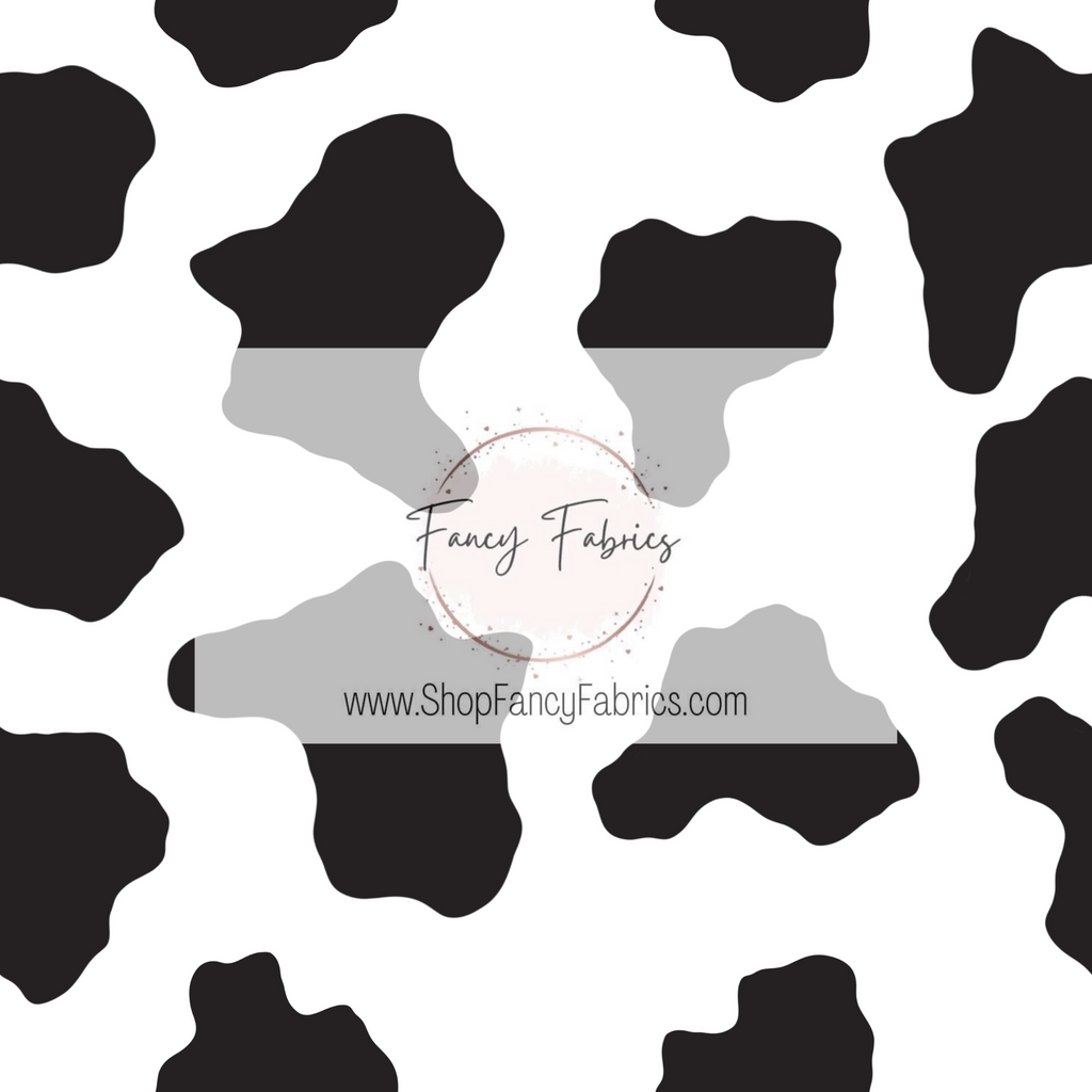 Classic Cow Print | PREORDER | By The Yard