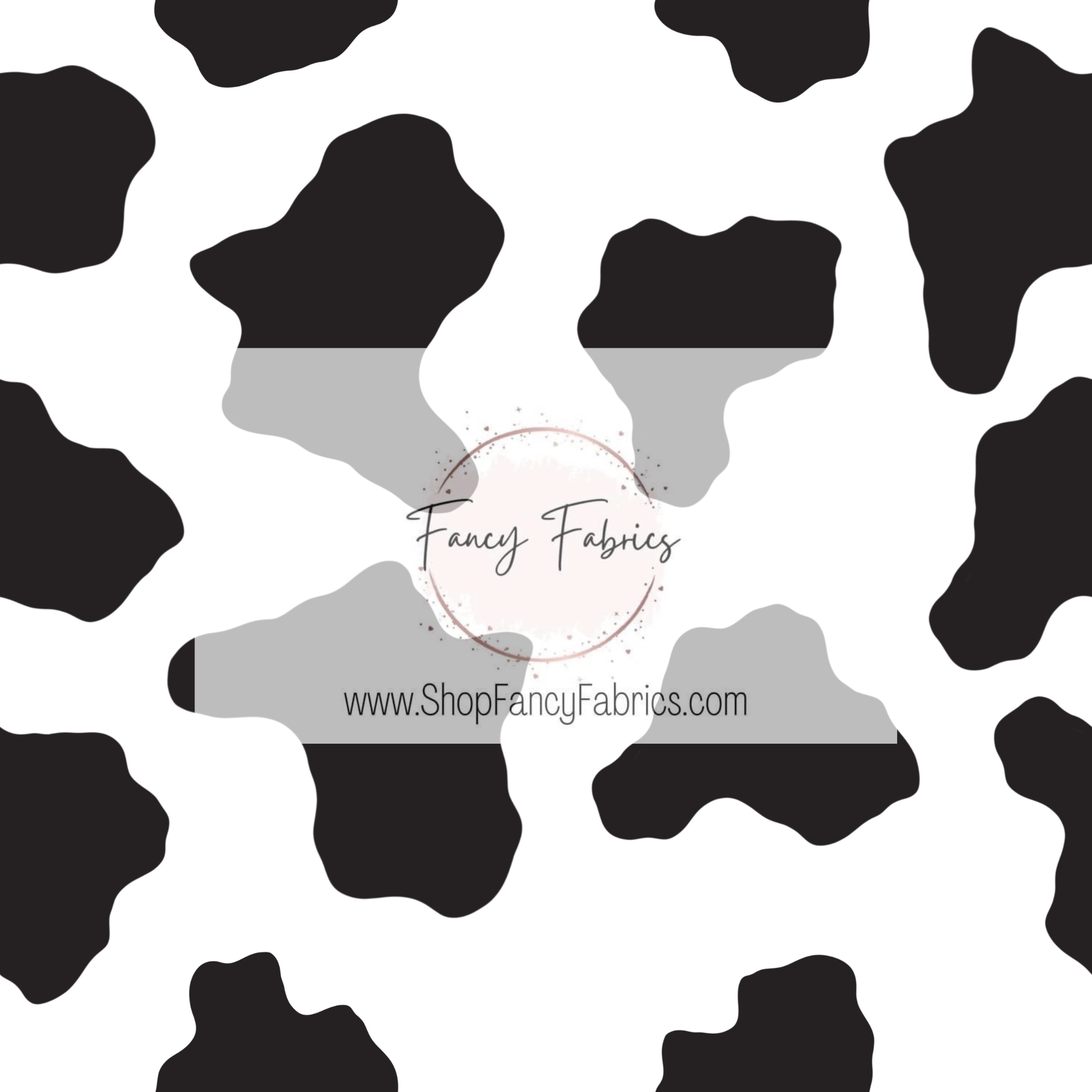 Classic Cow Print | PREORDER | By The Yard