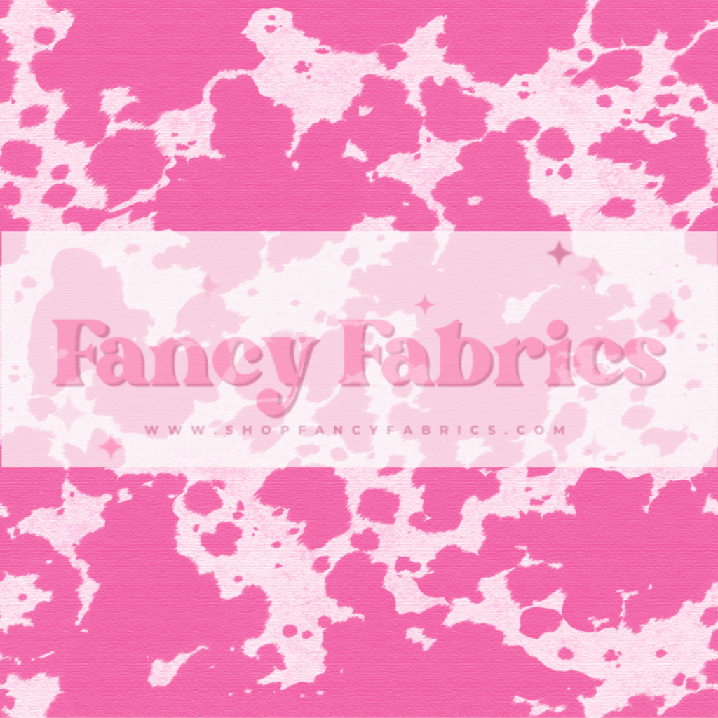 Pink Cowhide | PREORDER | By The Yard