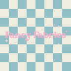 Lauren Liza Designs | Blue Checkers | PREORDER | By The Yard