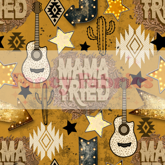 Mama Tried Western | PREORDER | By The Yard