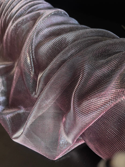 Dark Pink + Silver | Color Changing Mesh