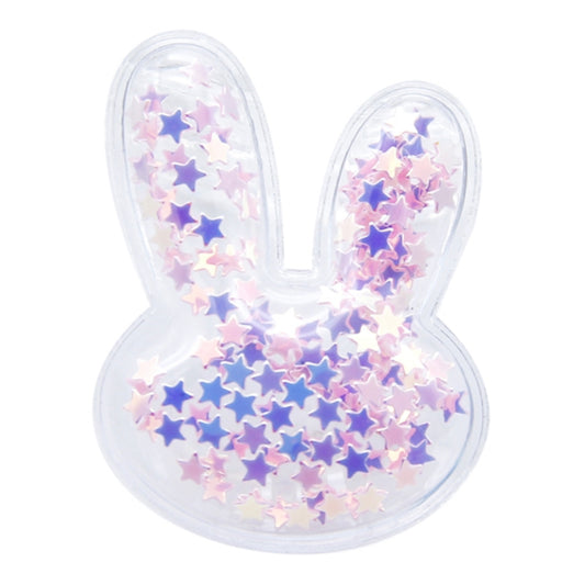 Iridescent Pink | Transparent Star Bunnies