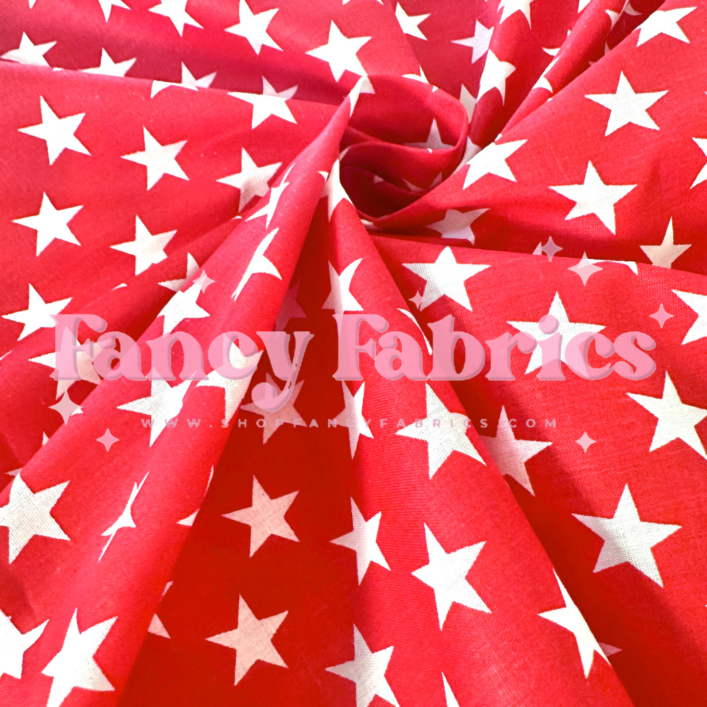 Stars (Red) | Cotton