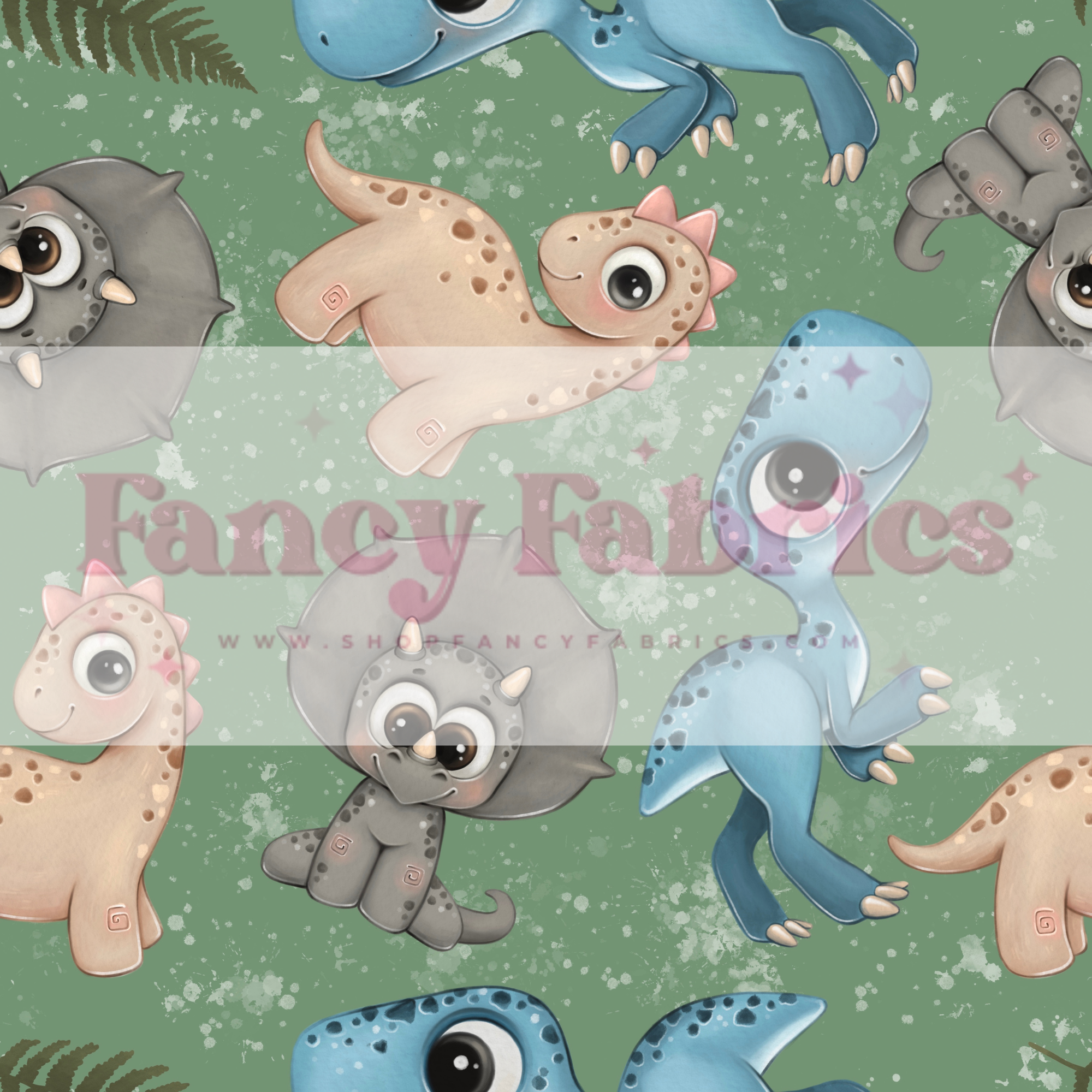 Dino Pals | PREORDER | By The Yard