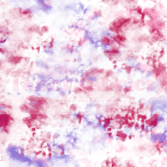 Creative Graphics | Pink + Purple Tie Dye | PREORDER | By The Yard