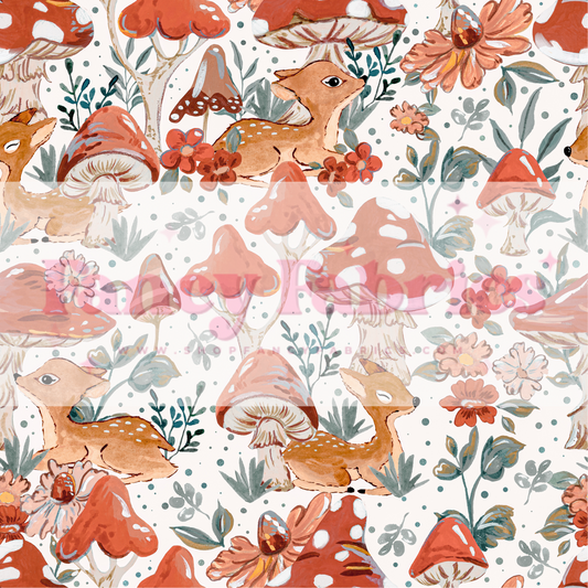Muse Bloom | Cottage Fawns | PREORDER | By The Yard