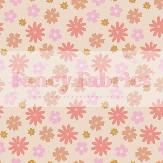Lauren Liza Designs | Mixed Daisies | PREORDER | By The Yard